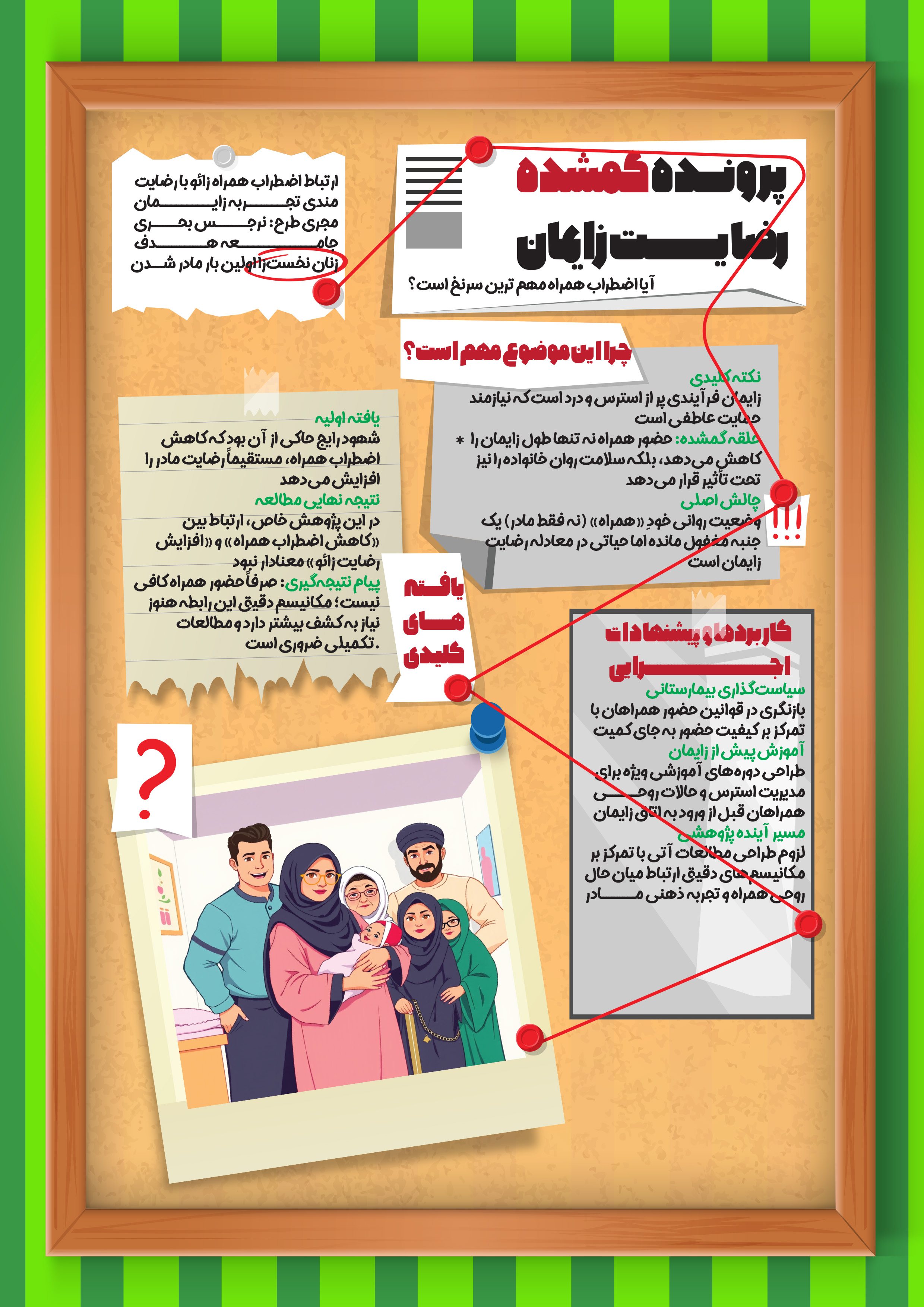 ارتباط اضطراب همراه زائو طی مراحل زایمانی با رضایت مندی از تجربه ی زایمان در زنان نخست زا